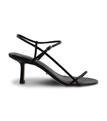 Tony Bianco Caprice Black Kid 7cm Event Heels Black | SGXBR61176