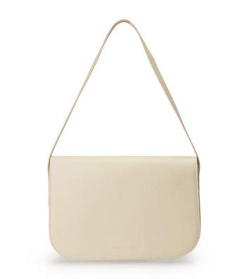 Tony Bianco Cecil Vanilla Leather Shoulder Bag Accessories Light Yellow | ZSGNQ78331