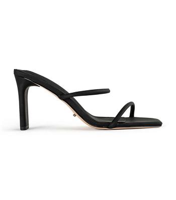 Tony Bianco Concord Black Galaxy 8.5cm Event Heels Black | MSGFT76997