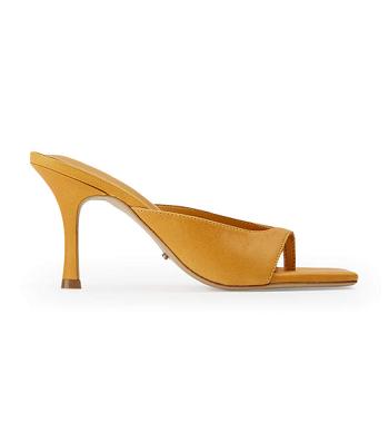 Tony Bianco Crystle Cantelope Antiq 8.5cm Low Heels Yellow | LSGTR96822