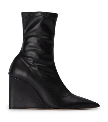 Tony Bianco Diplo Black Venezia 9.5cm Ankle Boots Black | SGJVR87963