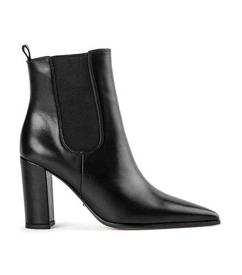 Tony Bianco Easton Black Como 8.5cm Heeled Boots Black | PSGER70021