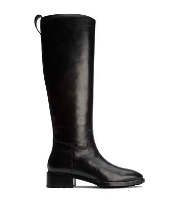 Tony Bianco Eleanor Black Como 4cm Mid Calf Boots Black | YSGVQ17889