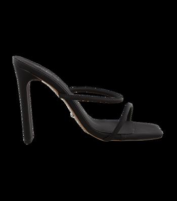 Tony Bianco Florence Black Galaxy 11cm Event Heels Black | MSGFT20554