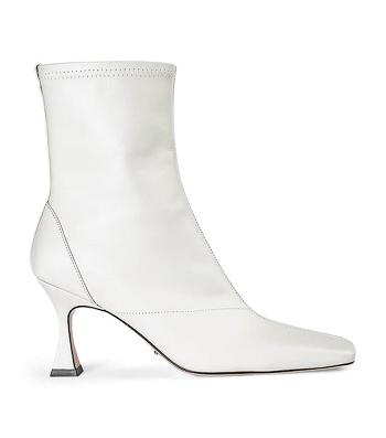 Tony Bianco Fomo Dove Nappa 8cm Ankle Boots White | QSGWA25421