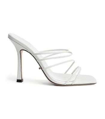 Tony Bianco Foxie White Kid 10.5cm Bridal Heels White | SGCIF19899