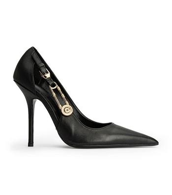 Tony Bianco Glow Black Como 11cm Event Heels Black | SGJZR37976