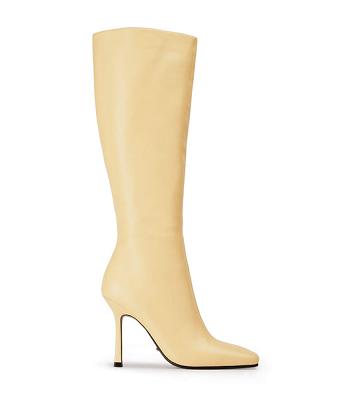 Tony Bianco Havana Butter Nappa 10.5cm Heeled Boots Yellow | SGCIF56296