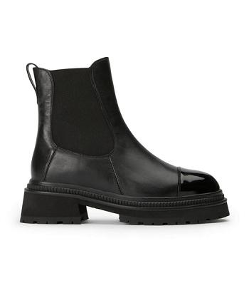 Tony Bianco Hurricane Black Como 5.5cm Ankle Boots Black | SGQCS62776