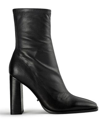 Tony Bianco Ines Black Como 10cm Ankle Boots Black | ZSGNQ39380