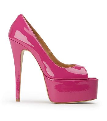 Tony Bianco Jolee Berry Patent 15cm Platform Shoes Pink | SGCIF59515