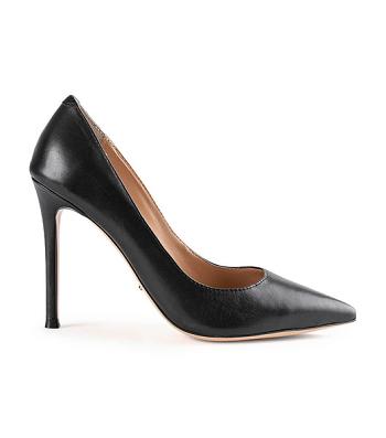 Tony Bianco Lotus Black Como 10.3cm Court Shoes Black | SSGNY38848