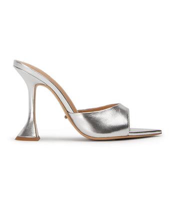 Tony Bianco Marcel Silver Nappa Metallic 10.5cm Event Heels Silver / Metal | MSGHR19784