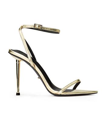 Tony Bianco Myra Gold Nappa Metallic 10.5cm Event Heels Gold / Metal | SGNZX61748