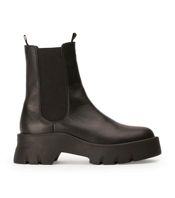 Tony Bianco Rocket Black Turin 5.5cm Ankle Boots Black | SGJZR23245