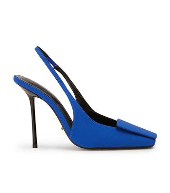 Tony Bianco Rue Azure Crepe 10.5cm Event Heels Azure | SGICD74086