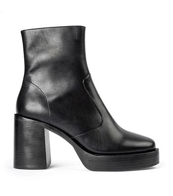 Tony Bianco Thunder Black Como 9cm Ankle Boots Black | BSGSD94796